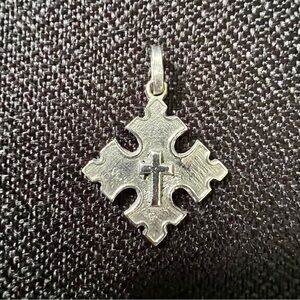 Silver Coptic Cross Pendant